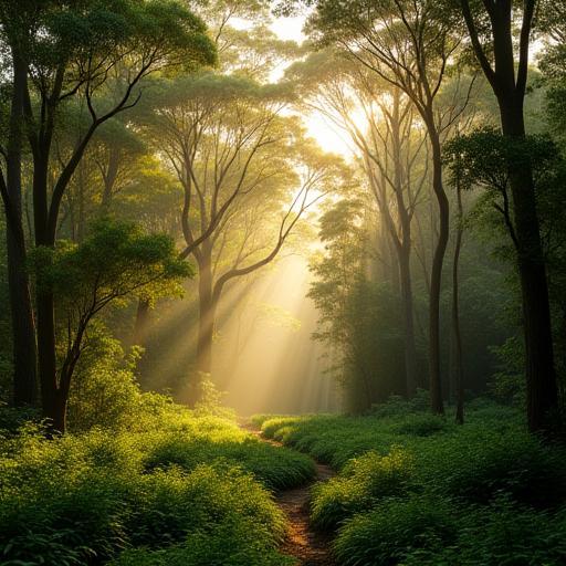 Native Australian forest