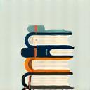Stack of customised notebooks