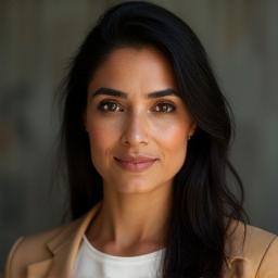 Portrait of Dr. Aisha Rahman